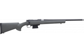 Howa HMACF6ARCGYTH 1500 Mini Action 20" Black Carbon Fiber Threaded Barrel, Black Drilled & Tapped Steel Receiver, Fixed HTI Green Synthetic Stock