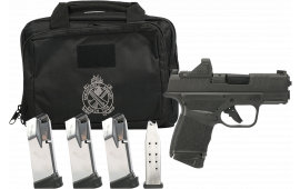 Springfield Armory HC9319BOSPCAP Hellcat OSP *CA Compliant Gear up 2024 Includes Viridian RFX-11 Green Dot Optic, 3 10rd Magazines (Total of 5), Dual Range Bag