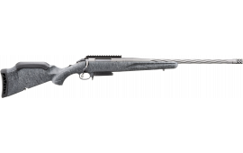 Ruger 46915 American Rifle Gen II Full Size 3.1"\s20" Cobalt Cerakote Threaded Barrel, Picatinny Rail Steel Receiver, Gray Splatter Adjustable Synthetic Stock