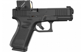 Glock G19 Gen 5, Aimpoint COA Optic, (3) 15 Round Magazines, 4.02" Barrel,  Ambidextrous Slide Release, Front Slide Serrations, Flared Magwell, PA195SB03MOS8A3 