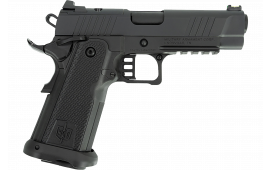 Military Armament Corporation MAC 9 DS, Semi Automatic, 9mm NATO, Double Stack 1911, 4.25" Barrel, Optic Ready, (2) 17rd Magazines, Black - 12500014