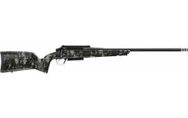 Christensen Arms 8011503701 Evoke Hunter 3.1"\s20" Black Cerakote Button Rifled/Threaded Barrel, Black Cerakote Picatinny Rail Steel Receiver, Adjustable Multi-Tone Green Polymer Stock
