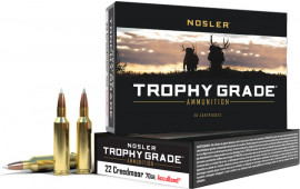 Nosler 60152 Trophy Grade 22Creedmoor 70 GR AccuBond 20 Per Box