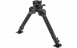 Leapers TLBPFS01A Big Bore Bipod Black Anodized 9-14" Aluminum/Steel