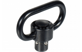 Leapers TLQDSW18 QD Sling Swivel Black 1.38" Push Button Steel