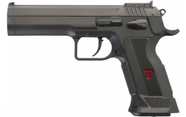 Tanfoglio TFLIMPROP9 Limited Custom 19+1 4.76" Stainless Steel Barrel, Black Serrated Steel Slide, Black Polymer Frame w/Beavertail, Textured Grip