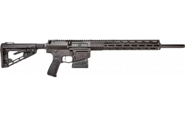 Wilson Combat SS-308FTBLACK Super Sniper 20" Fluted Threaded Barrel Black Armor-Tuff