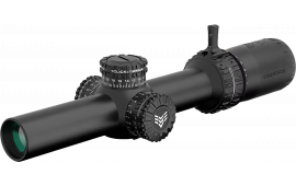 Swampfox Optics ARH18241-GB Arrowhead Black 1-8x24mm 30mm Tube Guerrilla Dot BDC Green Reticle