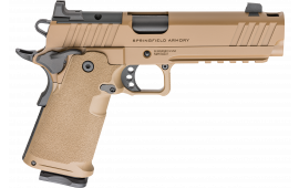 Springfield GPH9119AOSCBLCCOMP 1911 DS Prodigy Comp 5" Coyote Brown 10rd