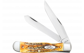 Case 65345 6.5 Bonestag Trapper w/POCKET Clip