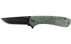 Outdoor Edge VX130C-C Razor VX1 3" Green Alum