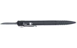 CobraTec Knives CNCOTFPBLKGEN2 Tactical Pen Gen II Black Aluminum D2 Steel Blade, Includes Pocket Clip