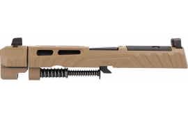Sig Sauer 8901129 P320 9mm Coyote Brown Stainless Steel Optic Ready Slide XRAY3 Sights