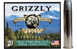 Grizzly Ammo GC45/70+P4 45-70Gov+P 405 GR Bonded Flat Point 20 Per Box