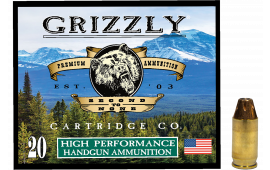 Grizzly Ammo GC380A2 380 ACP 90 GR Jacketed Hollow Point 20 Per Box
