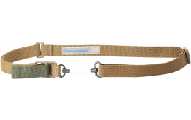 Blue Force Gear VCASPB125AACB Vickers Push Button Sling Coyote Brown Cordura 36"-62" OAL Padded Rifle