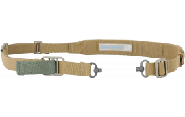Blue Force Gear VCASPB200AACB Vickers Push Button Sling Coyote Brown Cordura Padded