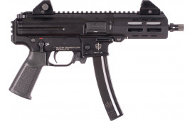 MAC IX 9mm 6.5" Threaded Barrel 30rd Semi-Auto Pistol, Direct Blowback, Tri-Lug, MP5/MAC-5 Magazine Compatible, Picatinny Rail Receiver - 12755001