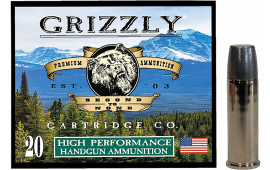 Grizzly Ammo GC44M19 44Mag 320 GR Wide Long Nose Gas Check 20 Per Box
