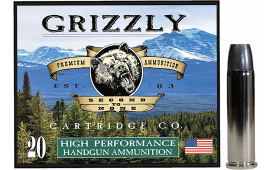 Grizzly Ammo GC357M14 357 Mag 200 GR Wide Long Nose Gas Check 20 Per Box
