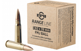 TR&Z PPR739 7.62x39mm 123 GRFull Metal Jacket 15 Per Box/ 62 Cs - 15rd Box