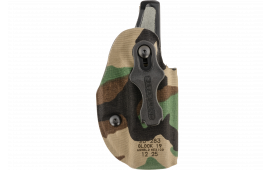 Safariland Species IWB Woodland Camo Holster for Glock 19 - 20283C991