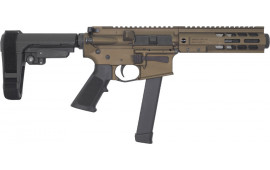BRIG BM-9 9mm 8.5" Barrel Pistol with SBA3 Brace and MLOK Handguard