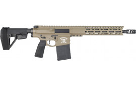 BRIG BM-10LR .308 Winchester 12.5" FDE Pistol Caliber Carbine with SBA5 Brace and MLOK Handguard