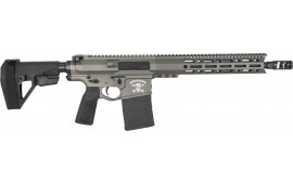 BRIG BM-10LR .308 Winchester 12.5" Tungsten Nitride Barrel Semi-Automatic Pistol with SBA5 Brace and M-LOK Handguard
