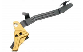 Tyrant CNC TDG43TRIGGOLDBLKBAR I.T.T.S Gold/Black Fits Glock 43/43x/48
