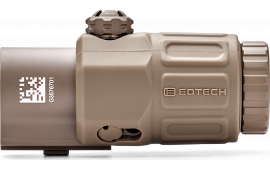 EOTech G33 Magnifier G33.NMTAN 3x Fixed Magnification No Reticle No Mount Tan/FDE