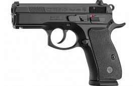 CZ 75 P-01 50th Anniversary Elite 01297 Pistol 9mm 3.75" 10+1 DA/SA Decocker Black Polycoat Aluminum Frame