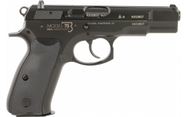 CZ-USA 75 B 50th Anniversary 91106 Pistol 9mm Luger 4.60" Barrel 16+1 DA/SA Engraved Slide, Beavertail Frame.