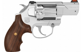Diamondback SDR DB075AS701 Revolver .357 Magnum/.38 Special +P 2" 6rd DA/SA Polished SS Hogue Wood Fiber Optic Sights