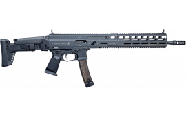 Grand Power Stribog SP9A1 9mm 8" 30+1 Semi-Auto Pistol, Threaded Barrel, Non-Reciprocating Charging Handle