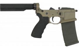 Franklin Armory Libertas Built Lower Receiver 0020009BLK Rifle Multi-Caliber Billet 7075-T6 Ambi QD Mounts