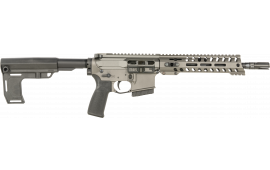 Patriot Ordnance Factory Constable P-15 Pistol 5.56 NATO 10.5" 30+1 Semi-Auto Tungsten Cerakote, MFT Blade Brace