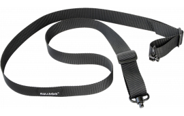 Bulldog Deluxe BD832 Rifle Sling Black Two-Point with Deluxe QD Push Button Swivels.