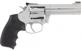 Colt King Cobra Target 4.25" Stainless Revolver, .357 Magnum, 6 Rd, DA/SA, Fiber Optic Sights, Recessed Crown.