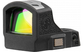Sig Sauer Electro-Optics SOR02101 Romeo-RS Compact Clear 1x24mm 2 MOA Red Dot/32 MOA Circle Reticle
