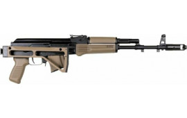 Arsenal SAM7SF-56FDEM Rifle 7.62x39mm 16.3" 10rd Semi-Auto Chrome-Lined Hammer Forged Barrel FDE Folding Stock Ambi Safety.