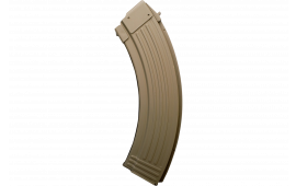 Global Ordnance AK47 40-Round 7.62x39 Steel Magazine in Flat Dark Earth - 810091157503