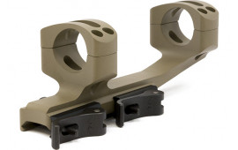 Warne QD XSKEL 30mm Quick Detach Cantilever Scope Mount Dark Earth, 30mm Tube, No Reticle.