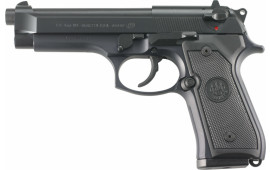 Beretta USA J92M9A0CA M9 *CA Compliant 9mm Luger 4.90" Barrel 10+1, Bruniton Finish Aluminum Frame, Serrated Steel Slide, Aluminum Grip