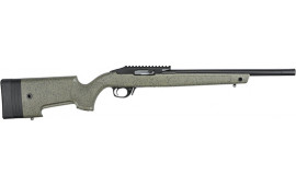 Bergara BXR001 BXR  Semi-Auto 22 LR 10+1 16.50" Threaded Barrel, Matte Blued, Black Speckled Green Stock