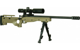 Crickett KSA2157 Precision Complete Package 22 Mag 1rd 16.12" Blued Flat Dark Earth Fixed Thumbhole Stock Right Hand (Youth)