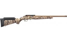 Ruger 8372 American .22LR Bronze Cerakote GO Wild IM Brush Camo