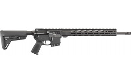 Ruger 8535 AR-556 MPR  5.56x45mm NATO 18" 10+1 Black Hard Coat Anodized Adj Magpul MOE SL Stock Black Polymer Grip