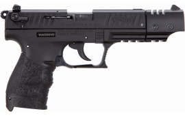 Walther 5120334 P22TC Firearms *CA Compliant* 22LR 5" Target 10+1 Black Synthetic Grip Black