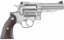 Ruger 5059 Redhawk .357 Magnum/.38 Special, 4.2" Barrel,  8rd Capacity,  Stainless Steel Hardwood Revolver